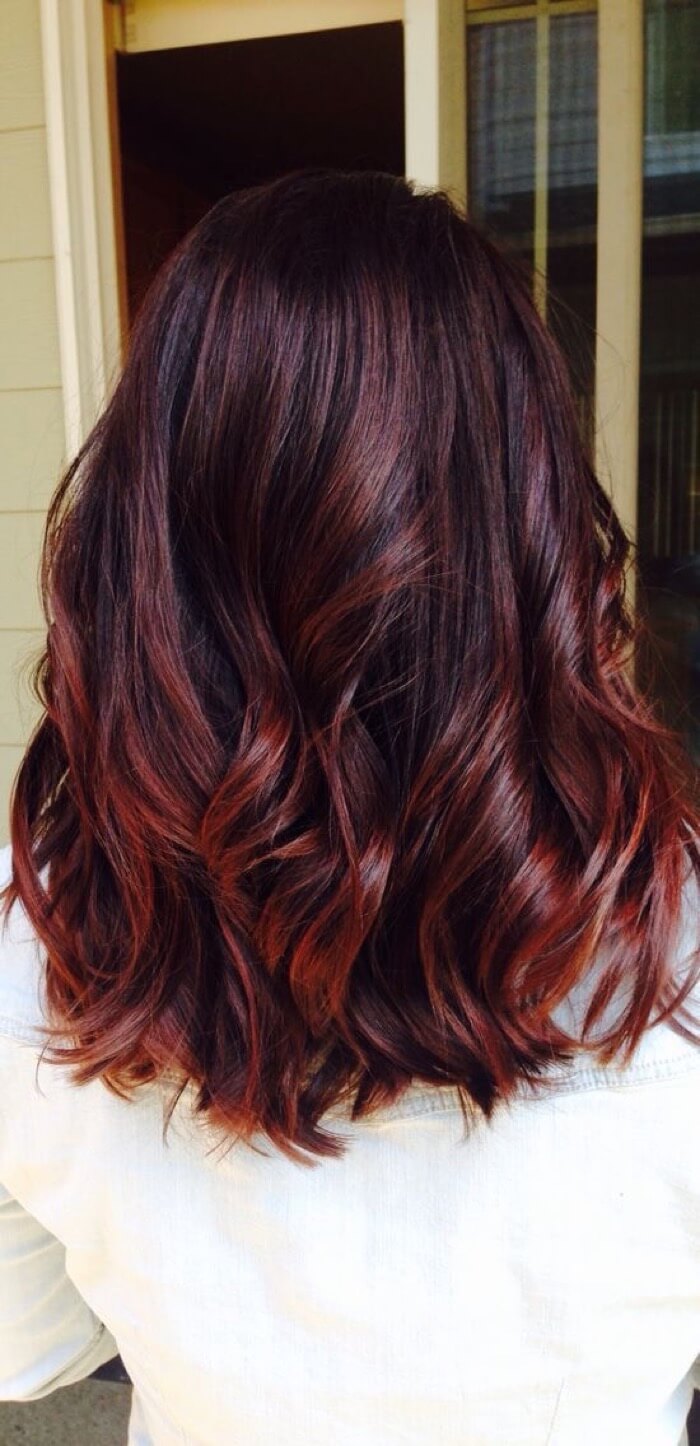 Омбре и балаяж на рыжих волосах. Заяви о себе как о самой яркой!