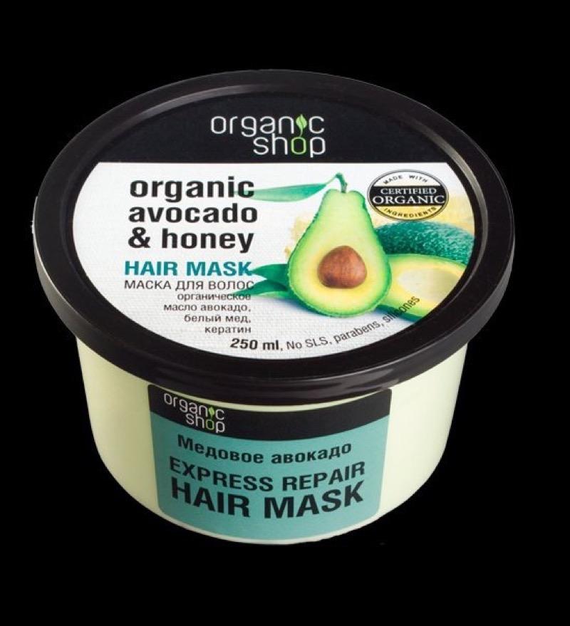 Organic Shop Organic Avocado and Honey Hair Mask